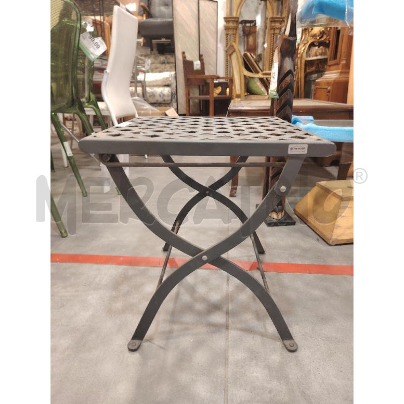 SGABELLO FERRO BATTUTO RICH | Mercatino dell'Usato Roma eur 3