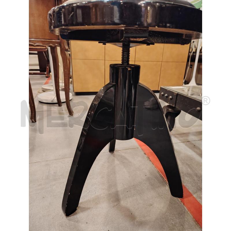 SGABELLO PIANO FORETE DA RIV | Mercatino dell'Usato Roma eur 4