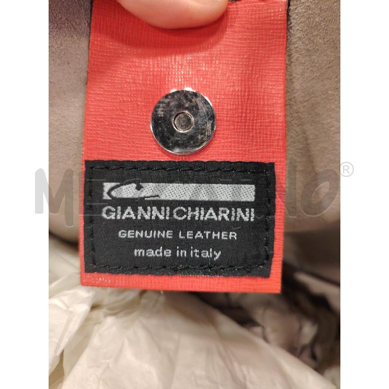 SHOPPER GIANNI CHIARINI PELLE RSS CARTELLINO | Mercatino dell'Usato Roma eur 4