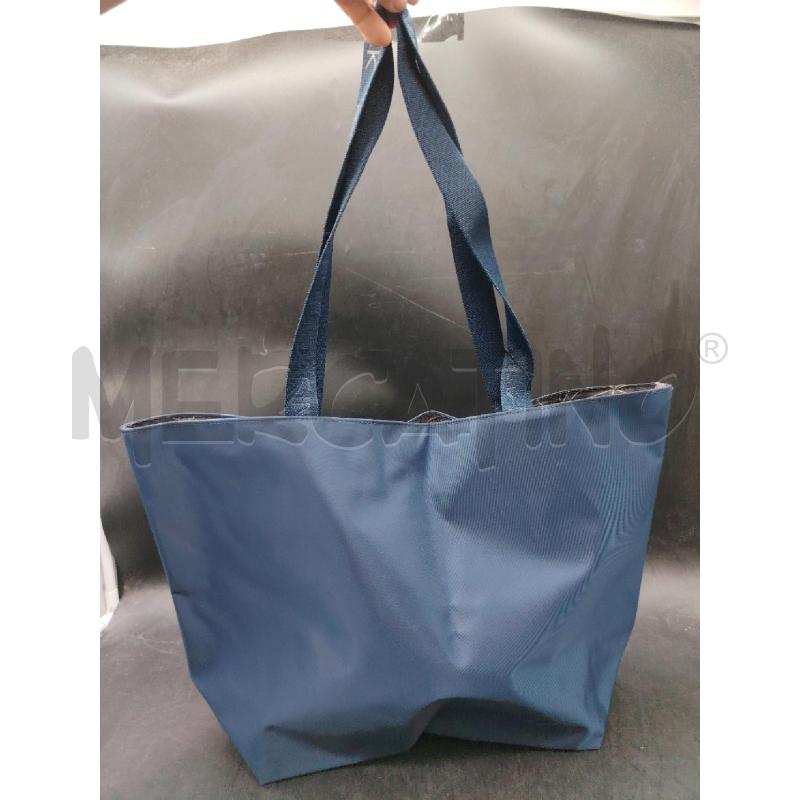 SHOPPER MANDARINA DUCK BLU CARTEL | Mercatino dell'Usato Roma eur 3