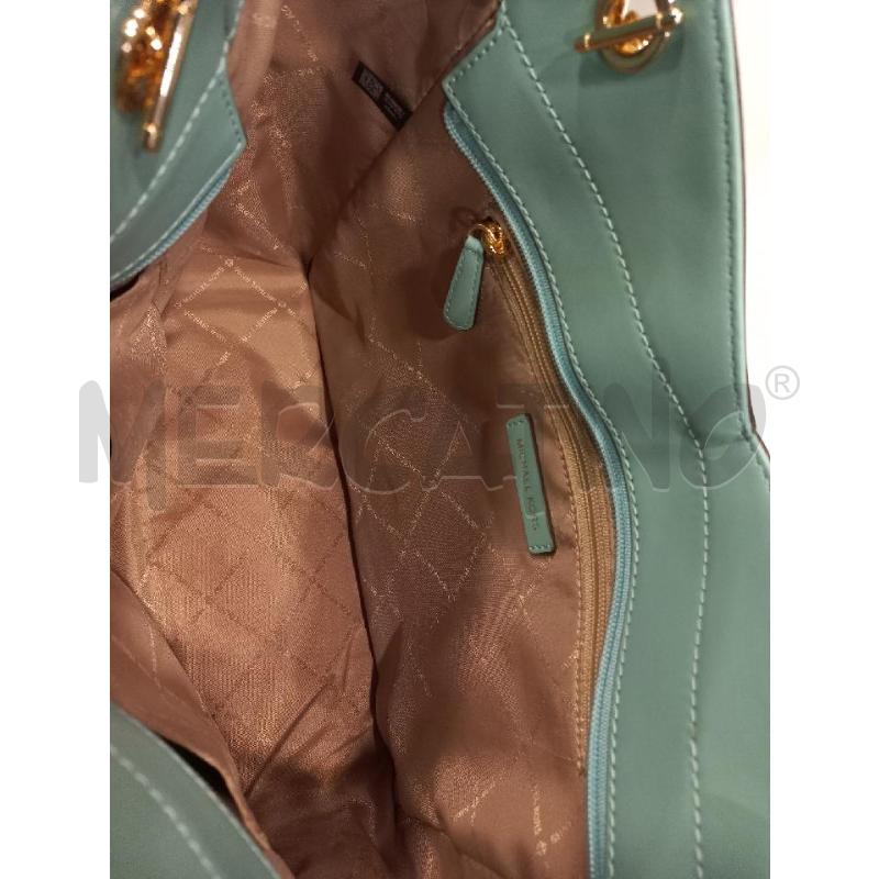 SHOPPER MICHAEL KORS TIFFANY MONOG DETT DOR | Mercatino dell'Usato Roma eur 3