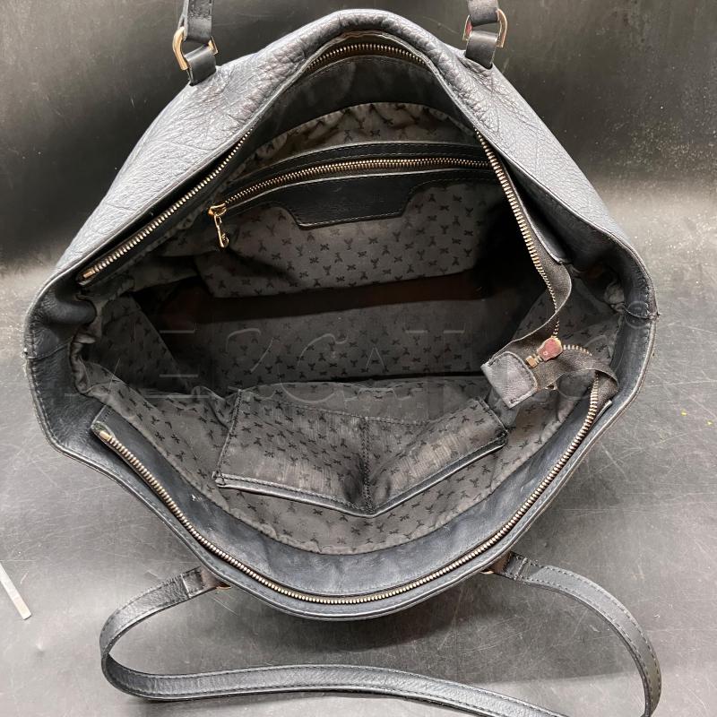 SHOPPER PATRIZIA PEPE NERA PELLE MART | Mercatino dell'Usato Roma eur 3