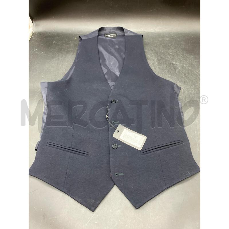 SMANICATO EMPORIO ARMANI BLU ETICHETTA  | Mercatino dell'Usato Roma eur 1