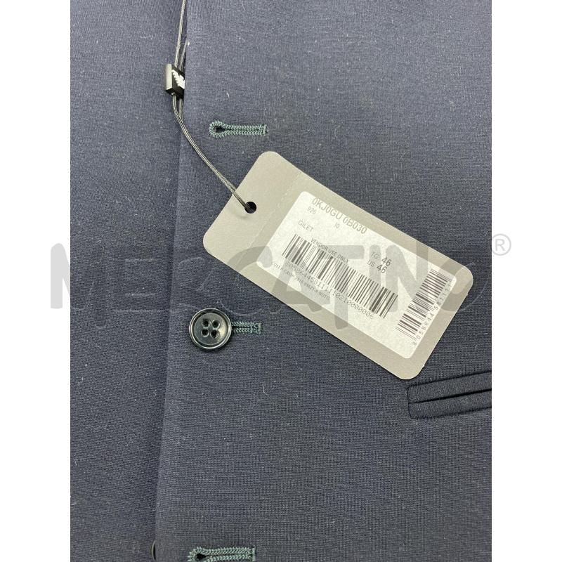 SMANICATO EMPORIO ARMANI BLU ETICHETTA  | Mercatino dell'Usato Roma eur 2
