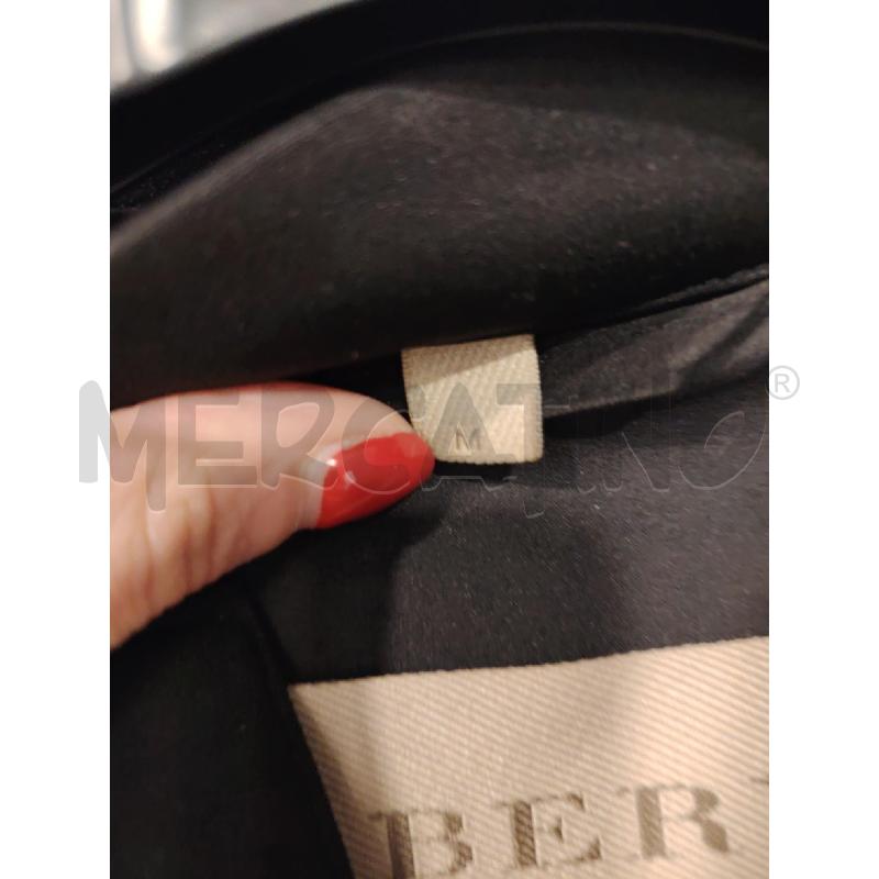 SMANICATO U BURBERRY BRIT NERO  | Mercatino dell'Usato Roma eur 3