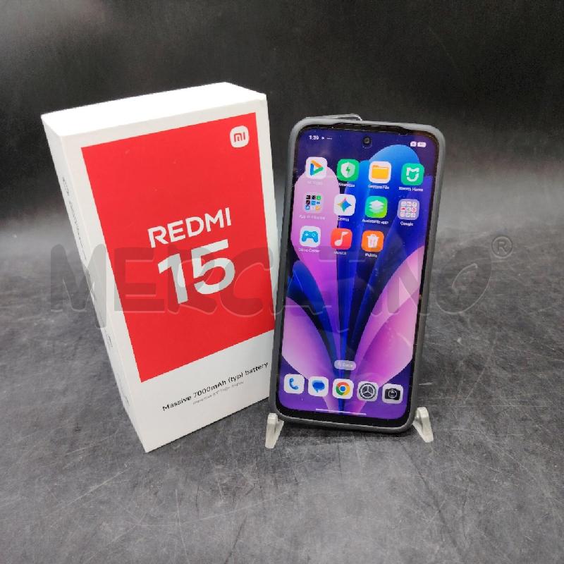 SMARTPHONE XIAOMI REDMI 15 | Mercatino dell'Usato Roma eur 1