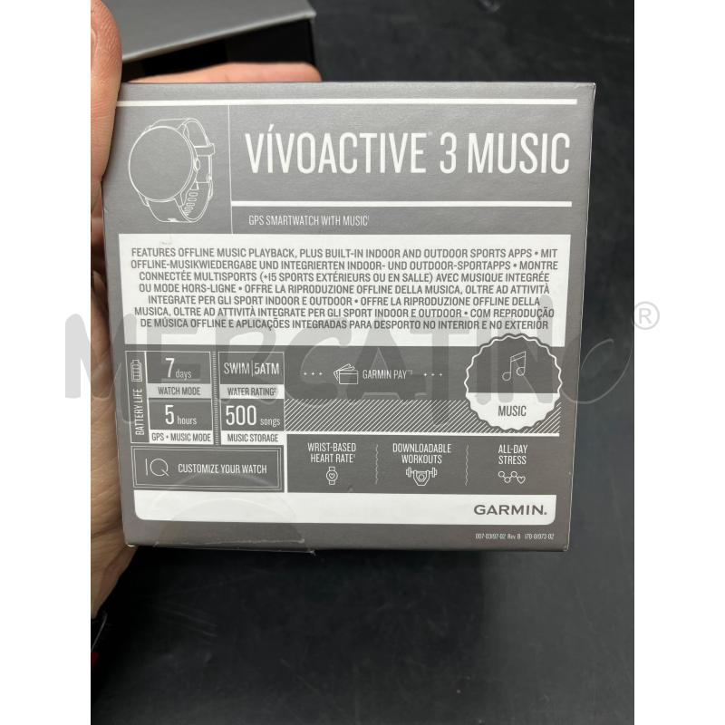 SMARTWATCH GARMIN VIVOACTIVE 3 MUSIC | Mercatino dell'Usato Roma eur 2