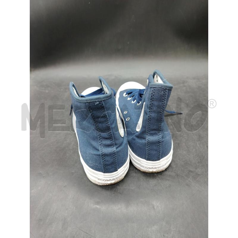 SNEAKERS D CONVERSE BLU  ALTE  | Mercatino dell'Usato Roma eur 2