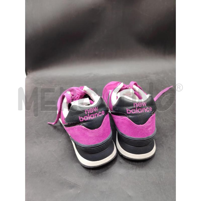 SNEAKERS D NEW BALANCE FUCSIA DETT NE 574 | Mercatino dell'Usato Roma eur 2
