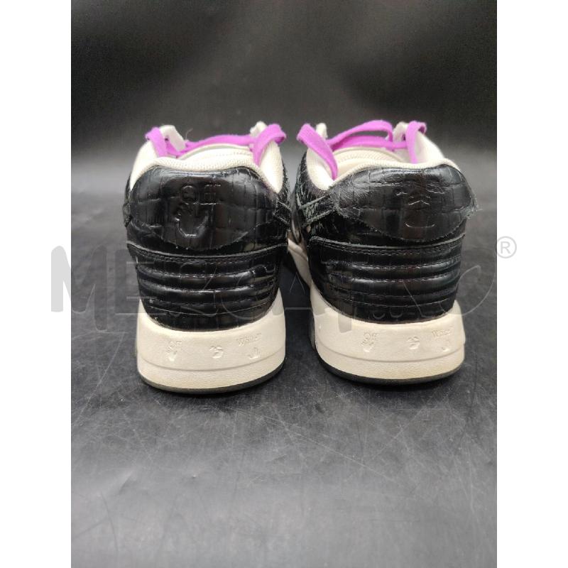 SNEAKERS D OFF WHITE BIA DETTAGLI NE LACCI VIO | Mercatino dell'Usato Roma eur 3