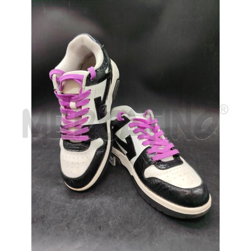 SNEAKERS D OFF WHITE BIA DETTAGLI NE LACCI VIO | Mercatino dell'Usato Roma eur 4