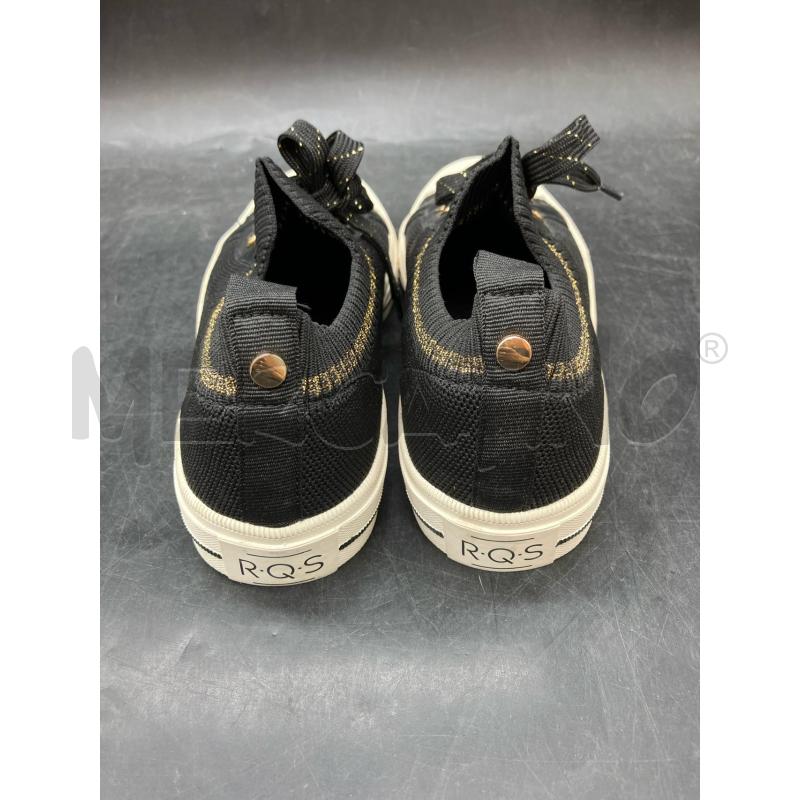 SNEAKERS D REQINS NERE TELA DETT BIA  | Mercatino dell'Usato Roma eur 4