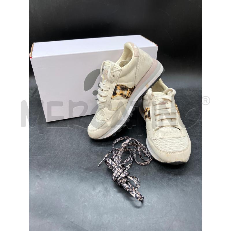 SNEAKERS D SAUCONY SCATOLA JAZZ TRIPLE BEI PROFILI LEOPARDATI | Mercatino dell'Usato Roma eur 1