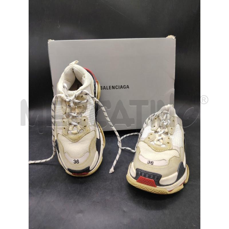 SNEAKERS D SCATO BALENCIAGA TRIPLE S BIA RSS NE  | Mercatino dell'Usato Roma eur 1