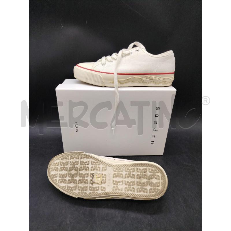 SNEAKERS D SCATO SANDRO BIA PARA FIAMME TELA | Mercatino dell'Usato Roma eur 3