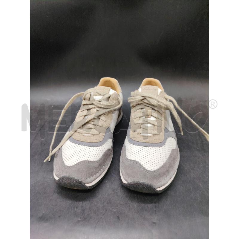 SNEAKERS U CLARKS GRI BEI SCAMO  | Mercatino dell'Usato Roma eur 1