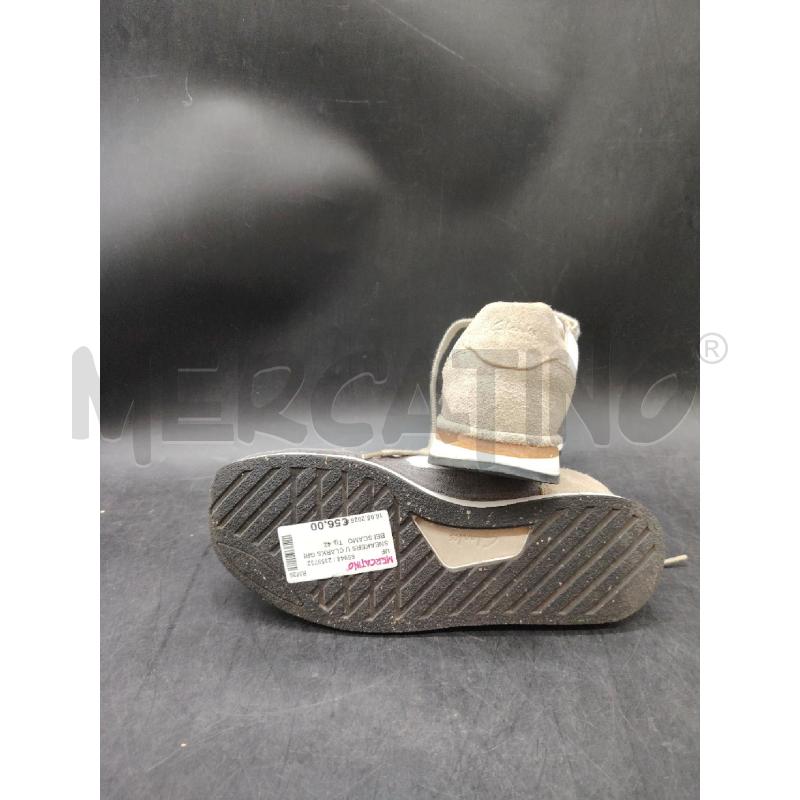SNEAKERS U CLARKS GRI BEI SCAMO  | Mercatino dell'Usato Roma eur 3