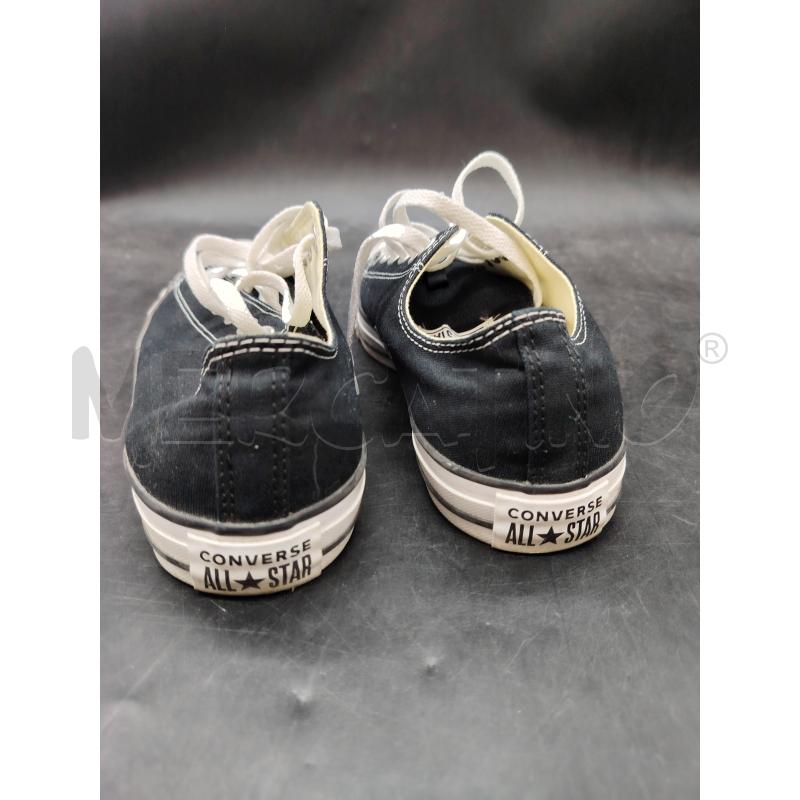 SNEAKERS U CONVERRSE NERE BASSE  | Mercatino dell'Usato Roma eur 2