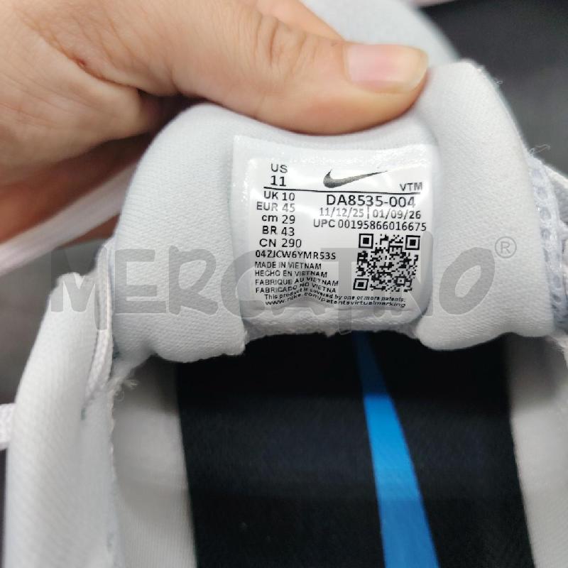 SNEAKERS U SCATO NIKE AIR ZOOM STRUCTURE GRI BAFFO NE | Mercatino dell'Usato Roma eur 5