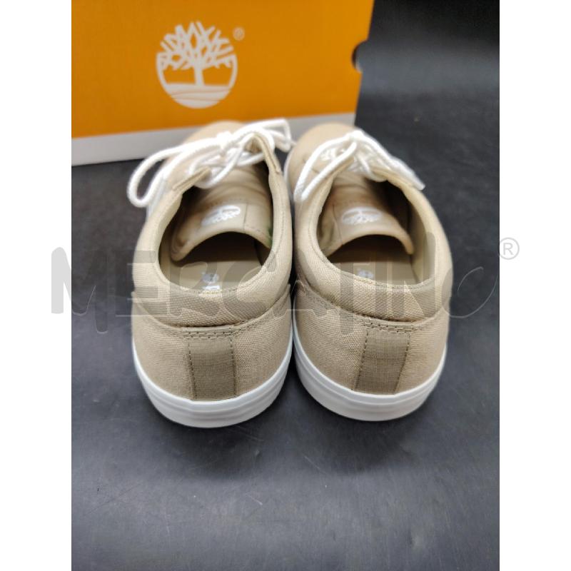 SNEAKERS U TIMBERLAND SCATOLA LOW LACE BEI CANVAS | Mercatino dell'Usato Roma eur 4