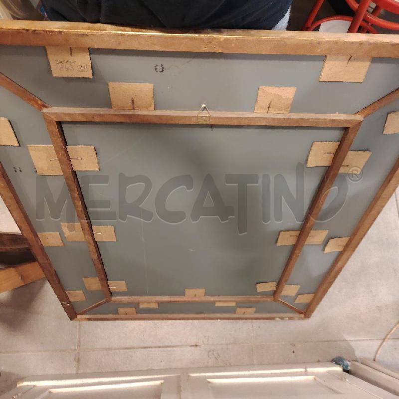 SPECCHIO C/DORATA LAVOTATA  | Mercatino dell'Usato Roma eur 4