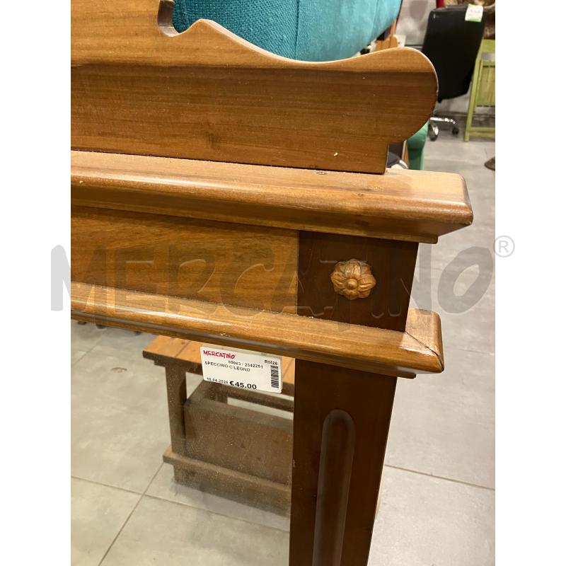 SPECCHIO C/LEGNO | Mercatino dell'Usato Roma eur 2
