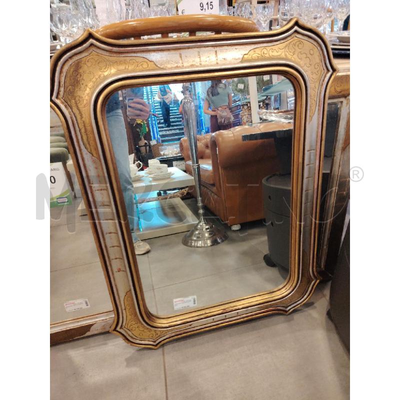 SPECCHIO CORNICE DOR/ARG | Mercatino dell'Usato Roma eur 1