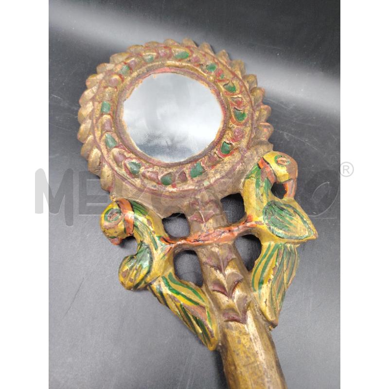SPECCHIO LEGNO INT  | Mercatino dell'Usato Roma eur 2