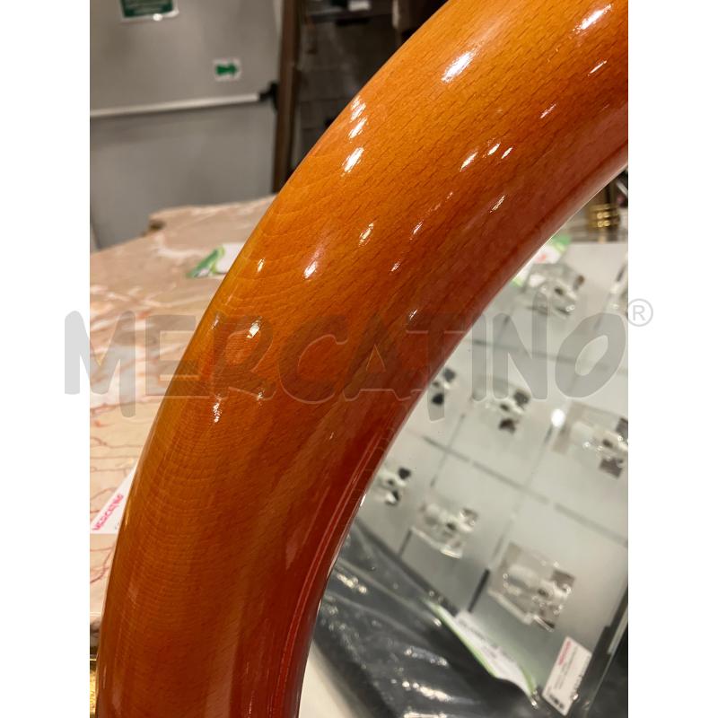 SPECCHIO TONDO LEGNO | Mercatino dell'Usato Roma eur 2