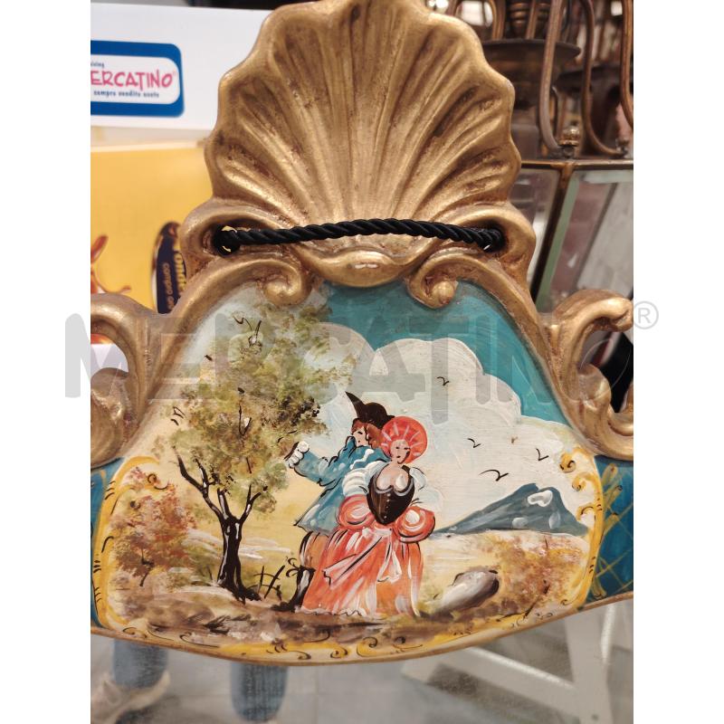 SPECCHIO VENEZIANO DIPINTO | Mercatino dell'Usato Roma eur 2