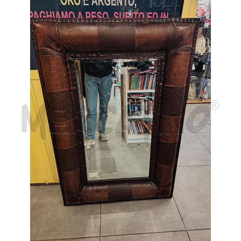 SPECCHIO VET MOLATA C/PELLE | Mercatino dell'Usato Roma eur 1