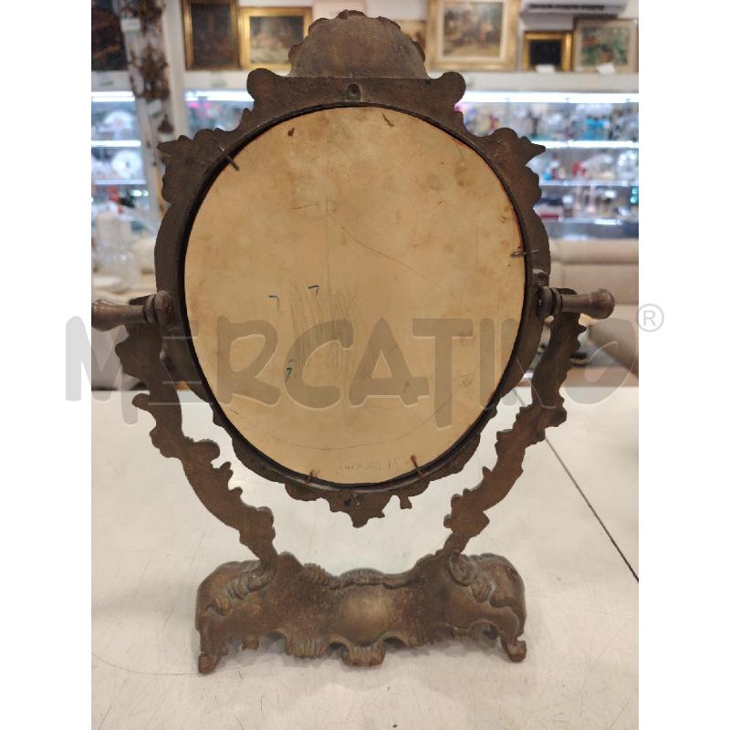 SPECCHIO  DA APPOGGIO STILE BAROCCO  DA RIV  | Mercatino dell'Usato Roma eur 3