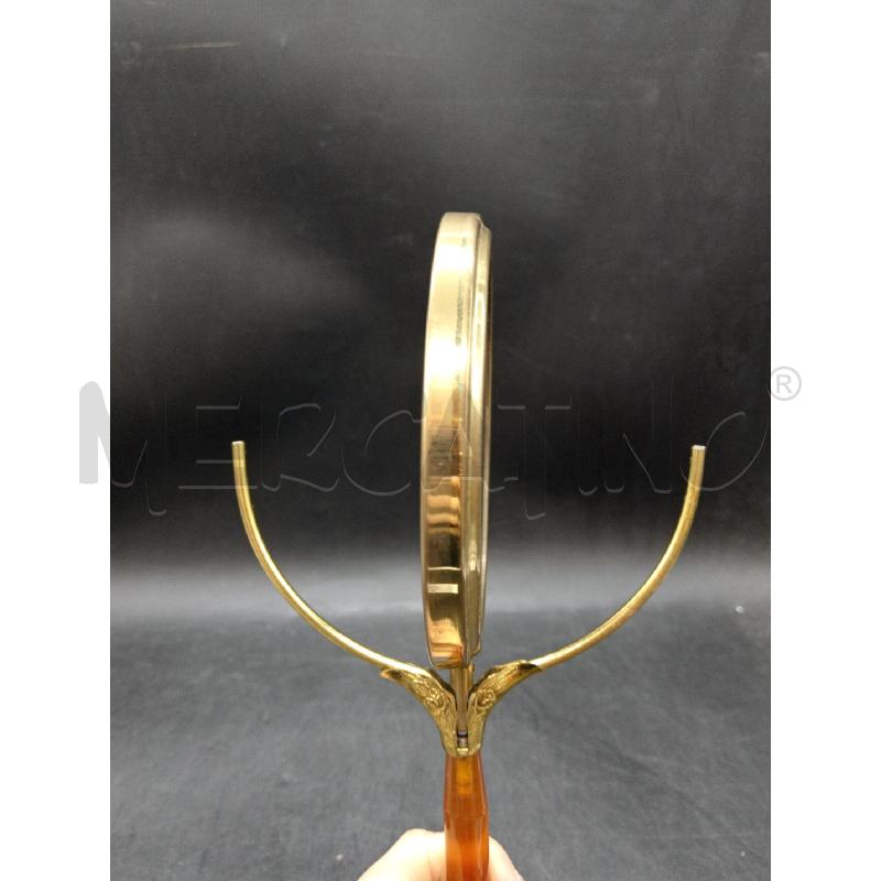 SPECCHIO  MANICO AMBRATO | Mercatino dell'Usato Roma eur 3