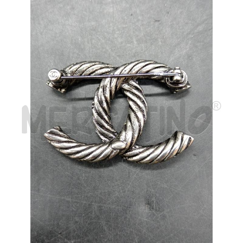 SPILLA CHANEL CC  | Mercatino dell'Usato Roma eur 3