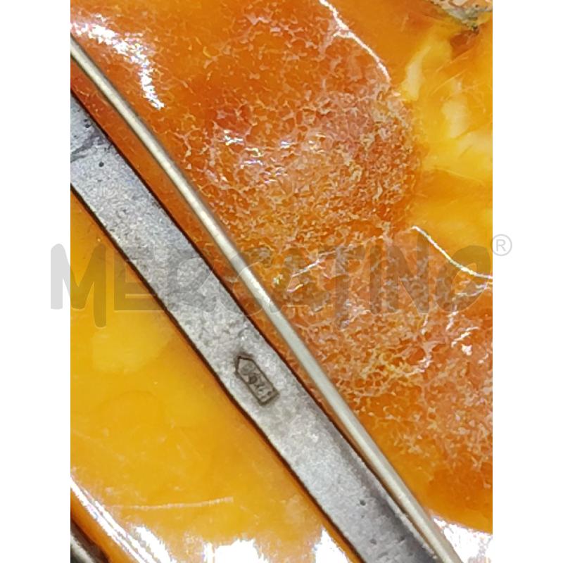 SPILLA FUSION OVALE PIETRA ARA | Mercatino dell'Usato Roma eur 3