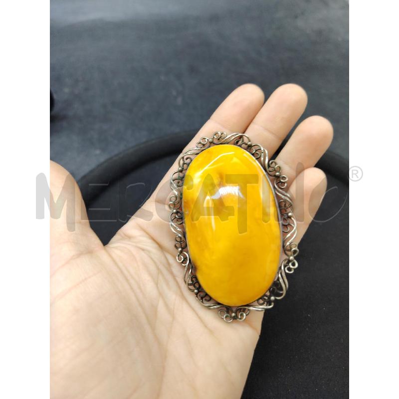 SPILLA FUSION OVALE PIETRA ARA | Mercatino dell'Usato Roma eur 4