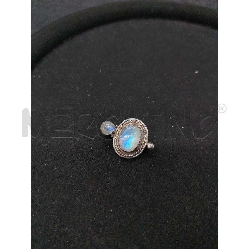 SPILLA FUSION OVALE PIETRA DI LUNA | Mercatino dell'Usato Roma eur 1