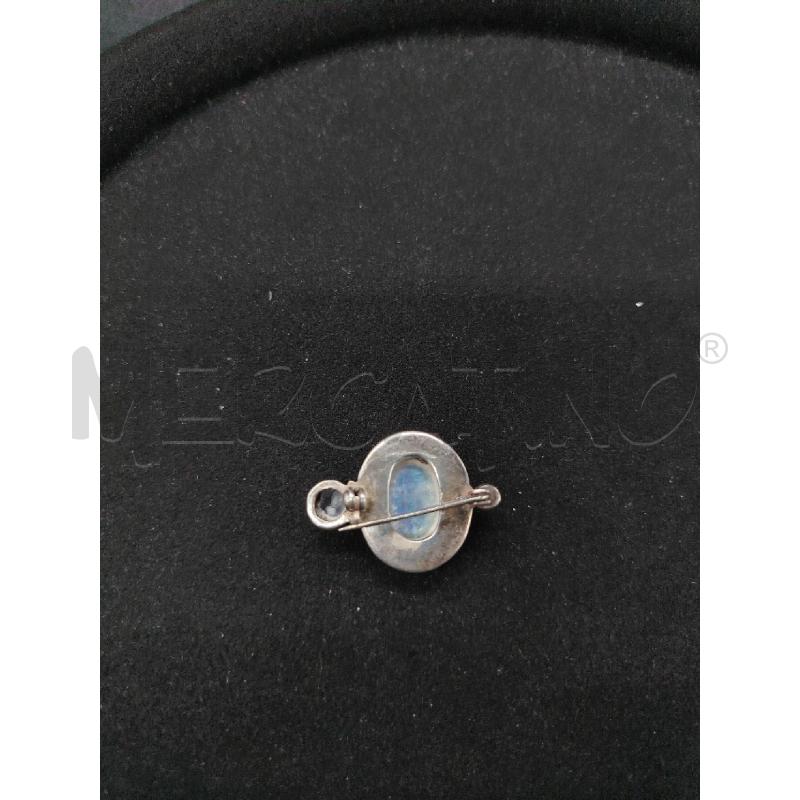 SPILLA FUSION OVALE PIETRA DI LUNA | Mercatino dell'Usato Roma eur 2