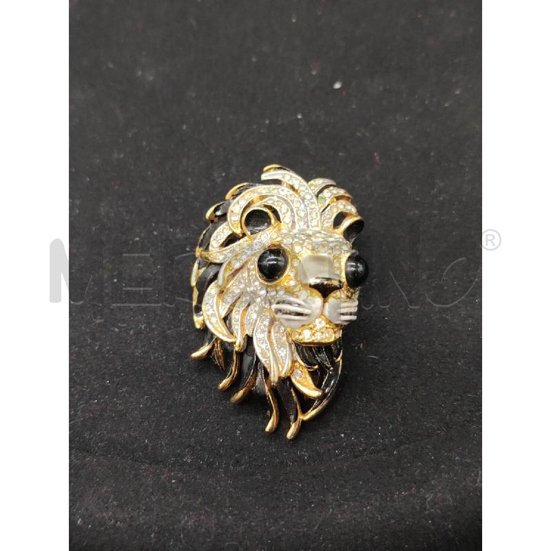 SPILLA LEONE VINTAGE  | Mercatino dell'Usato Roma eur 1
