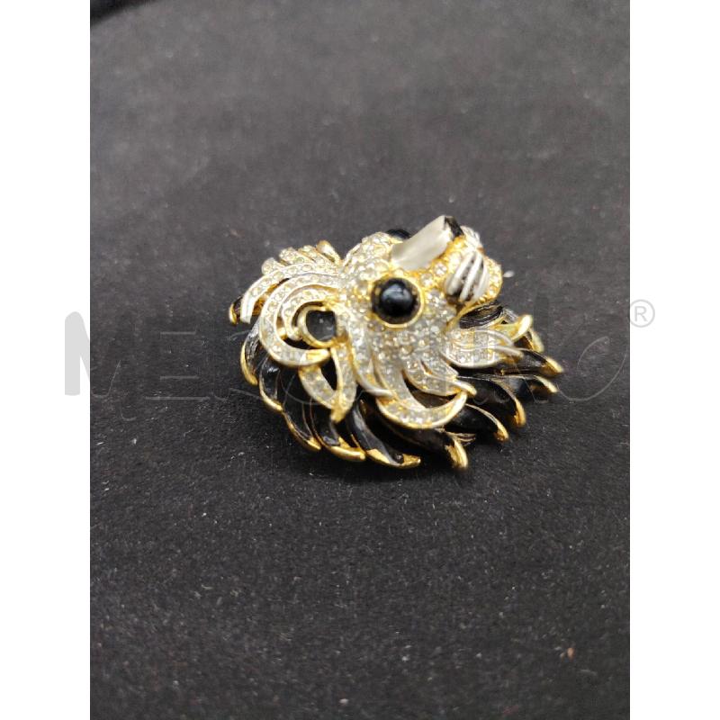 SPILLA LEONE VINTAGE  | Mercatino dell'Usato Roma eur 2