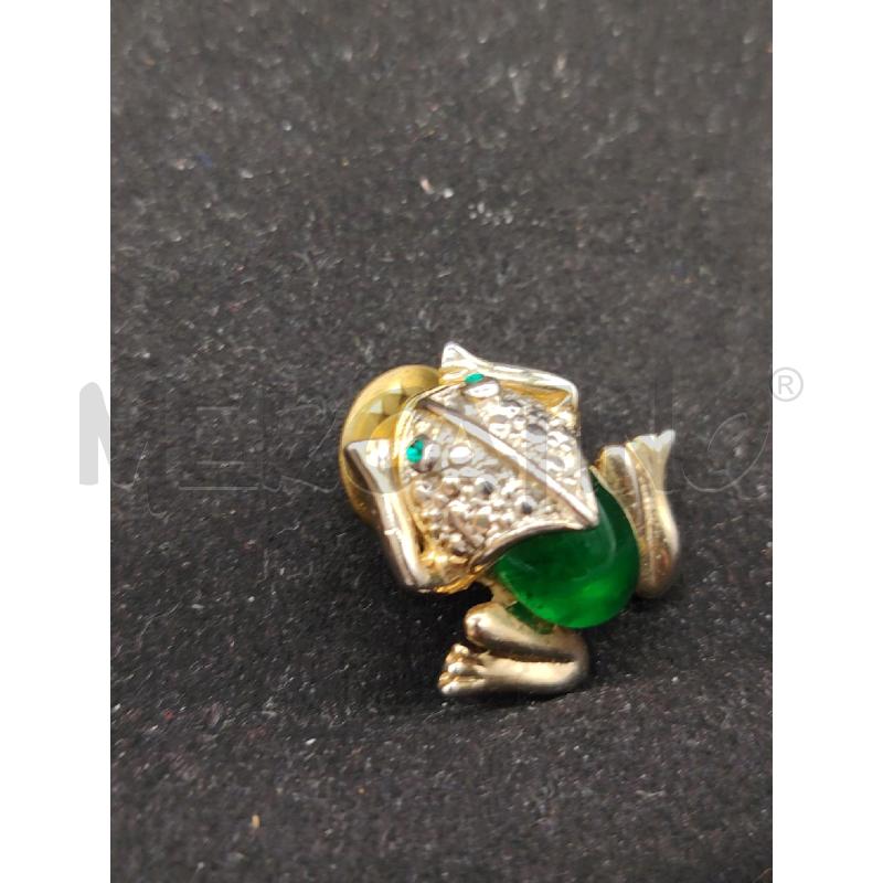 SPILLA VINTAGE RANOCCHIO | Mercatino dell'Usato Roma eur 1