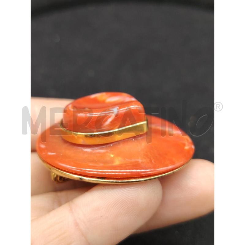 SPILLA VINTAGE TONDO DOR CENTRO ARA | Mercatino dell'Usato Roma eur 3