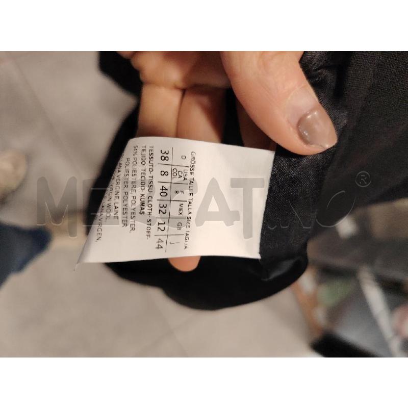 SPOLVERINO D MARELLA NERO ETICHETTA | Mercatino dell'Usato Roma eur 3