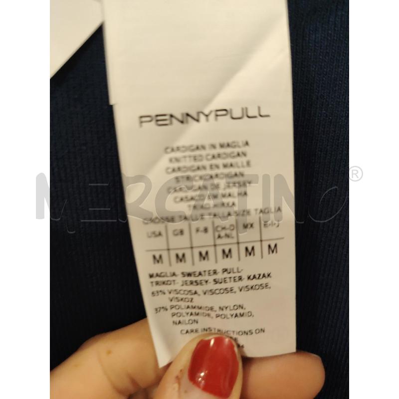 SPOLVERINO PENNYBLACK FANT PANNA BLU ARA FRANGETTE | Mercatino dell'Usato Roma eur 2