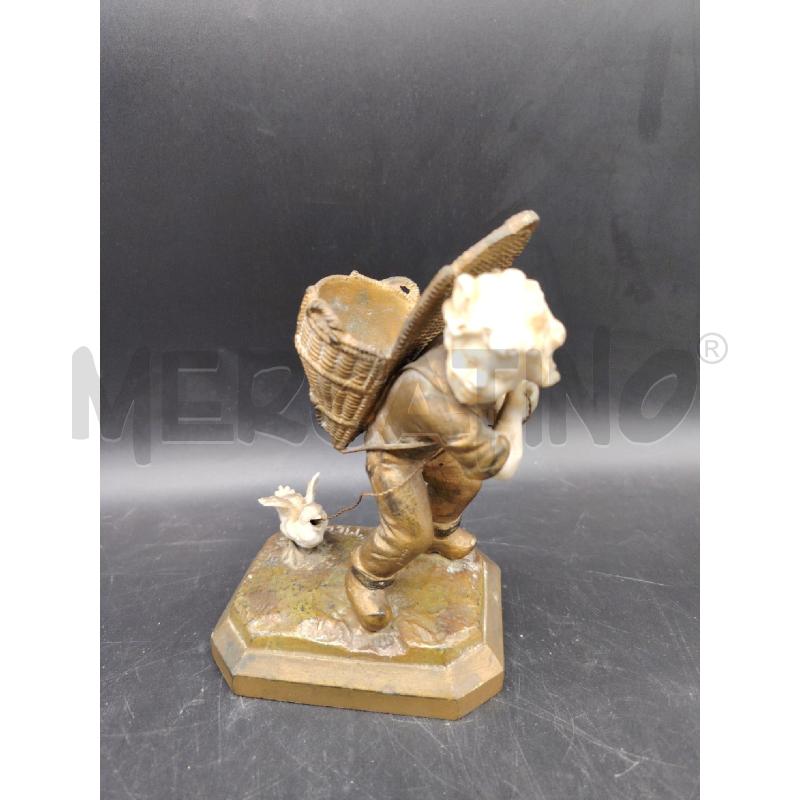 STATUA BIMBO C/CESTO | Mercatino dell'Usato Roma eur 1