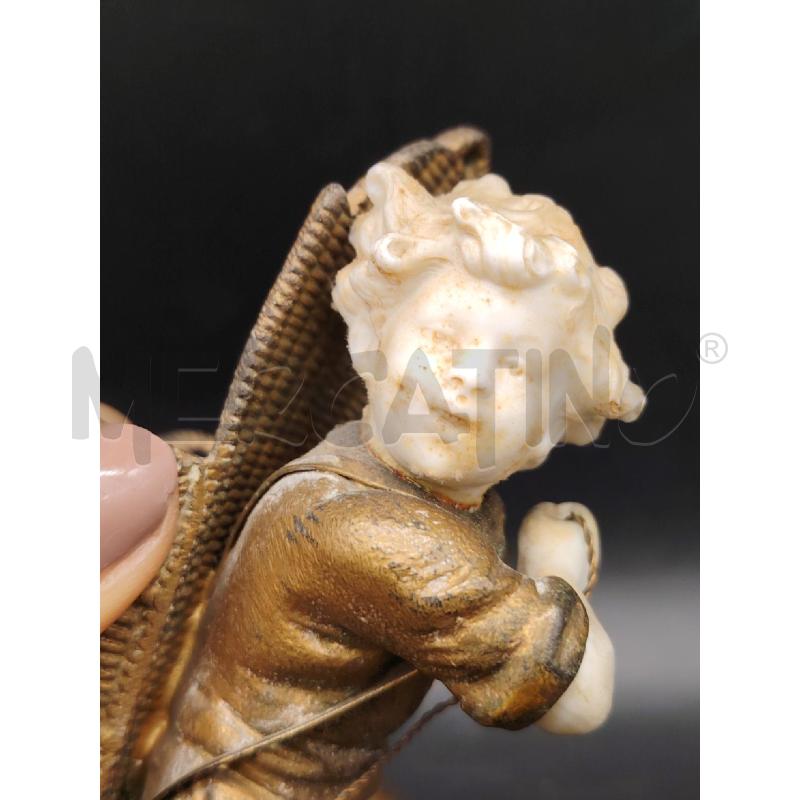 STATUA BIMBO C/CESTO | Mercatino dell'Usato Roma eur 4