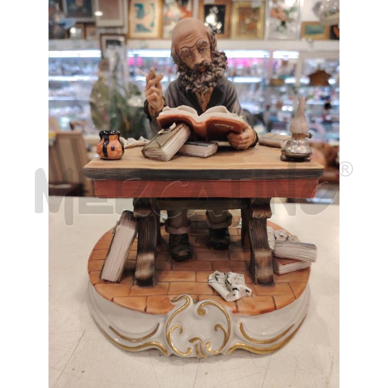 STATUA CDM PROFESSORE A FIRMA SACCUZZO | Mercatino dell'Usato Roma eur 1