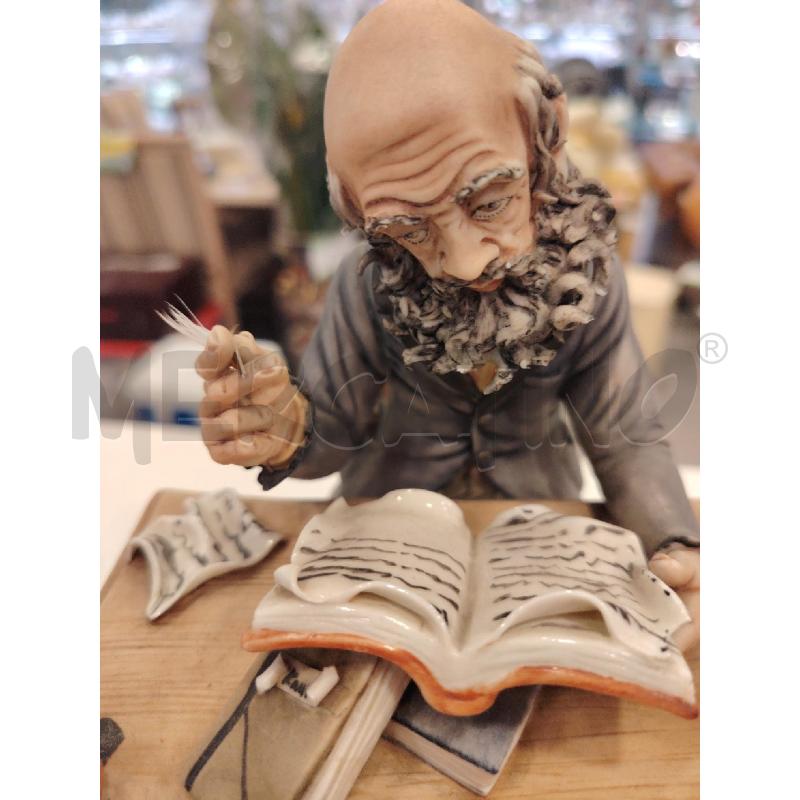 STATUA CDM PROFESSORE A FIRMA SACCUZZO | Mercatino dell'Usato Roma eur 2