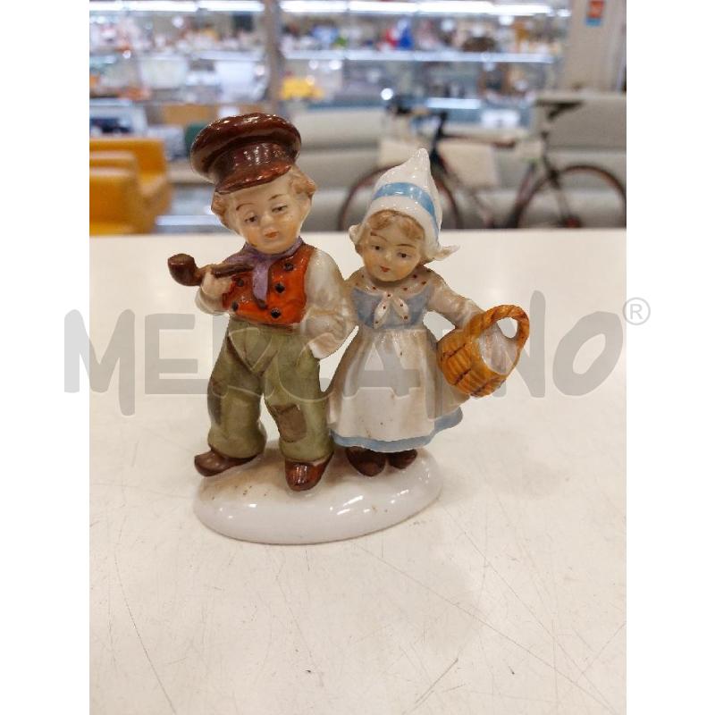 STATUA COPPIA BAMBINI | Mercatino dell'Usato Roma eur 1