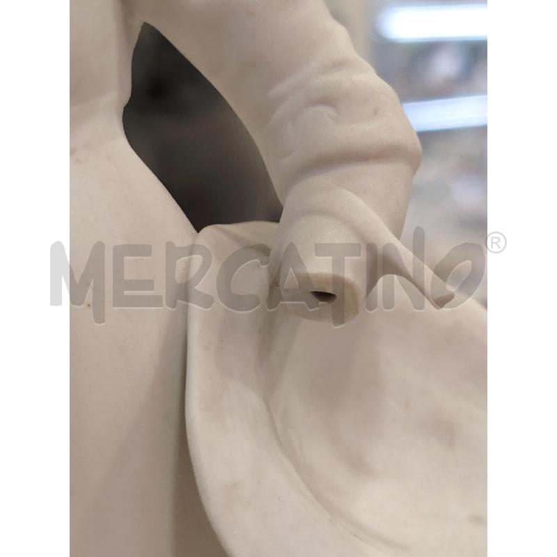 STATUA FANCIULLI BISCUIT DA RIV  | Mercatino dell'Usato Roma eur 2